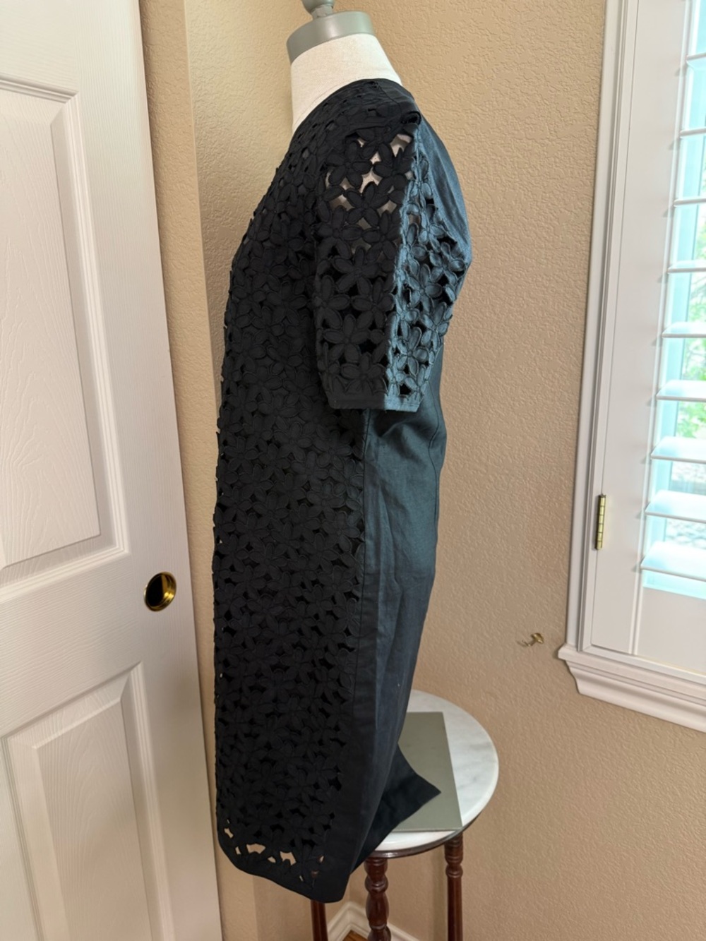 NWOT “ET AL”Women's Floral Eyelet Dress Vintage SZ 8 Black
Knee Length - Picture 3 of 7